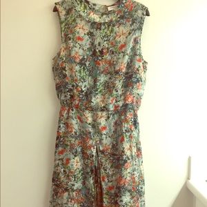 Emerson Fry Silk Floral Dress